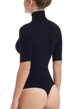 Ballet Short Sleeve Turtleneck Bodysuit
