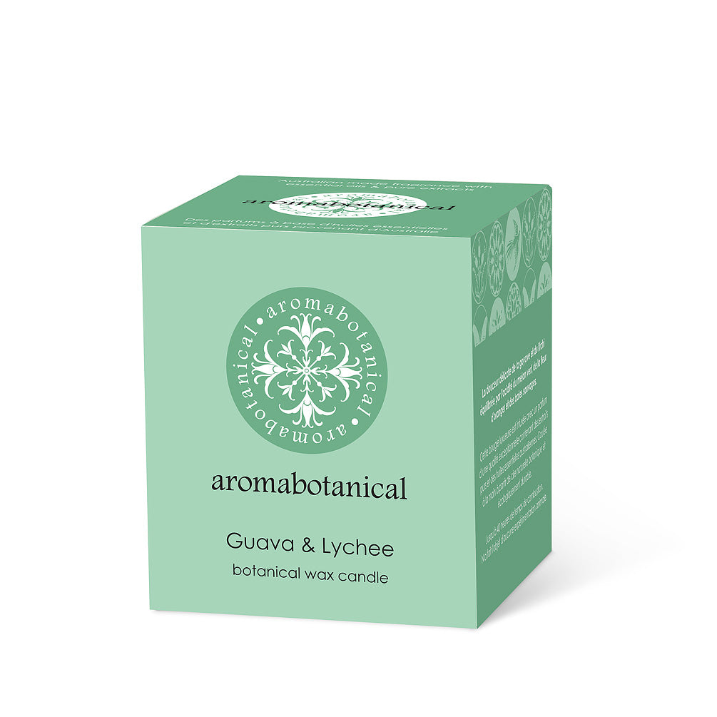 Guava & Lychee Aromabotanical Candle - Small