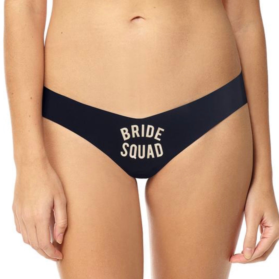 BRIDE SQUAD Thong Underwear