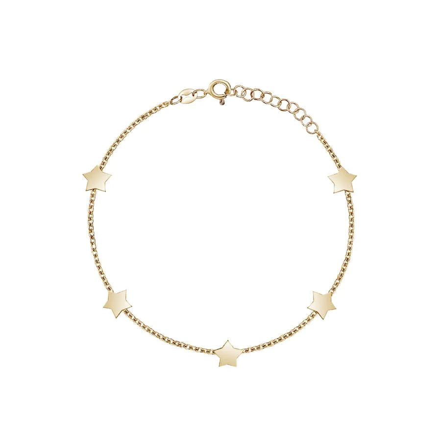 Star Dainty Gold ANKLET