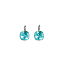 FRENCH CLIP Swarovski Cushion Cut Earring (6 Colours)
