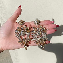 GOLD GODDESS Crystal Earrings (2 colours)