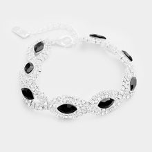 NESIE Evening Elegant Crystal Bracelet (4 Colours)