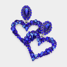 PERFECT HEART Crystal Earrings (6 Colours)