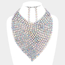 BELLA Crystal Large Bib Necklace
