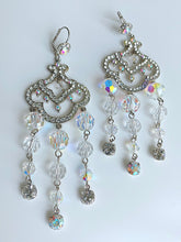 LISA MARIE Swarovski Crystal Chandelier Earrings