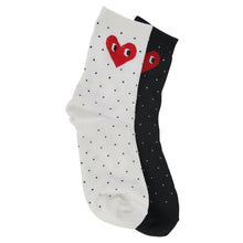 Heart Eyes Polka Dot Trendy Socks