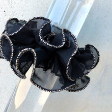 ORGANZA RUFFLE Lux Scrunchies