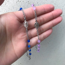 HAVE FAITH Gemstone Rosary Bracelet in 2 Colours  - Amen Collection