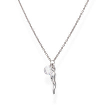 LUCKY HORN Silver Necklace - Amen Collection